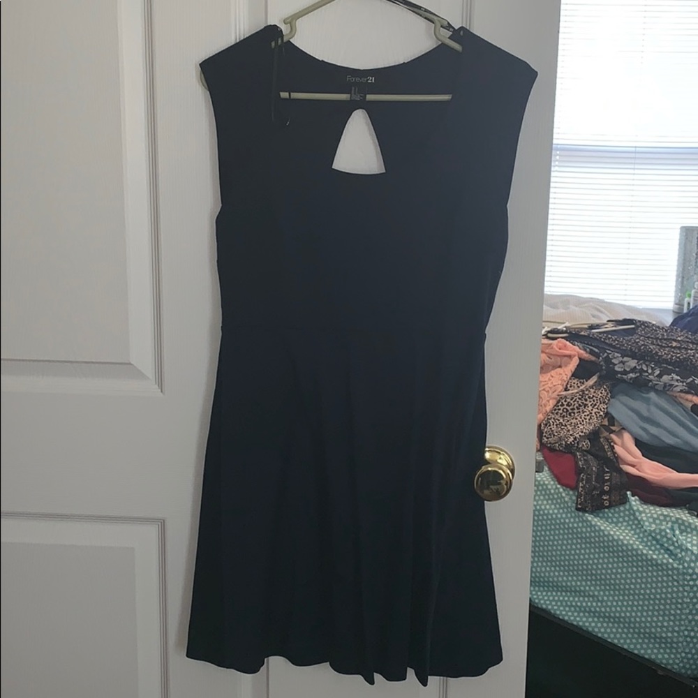 Navy Blue Forever 21 Dress